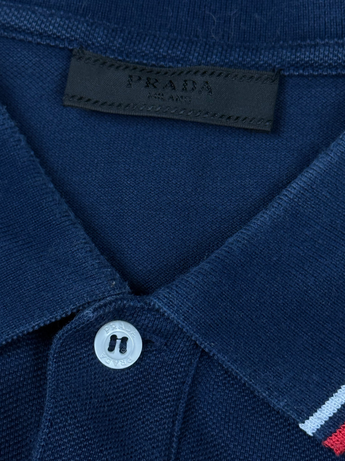 navyblue Prada polo {XXL}