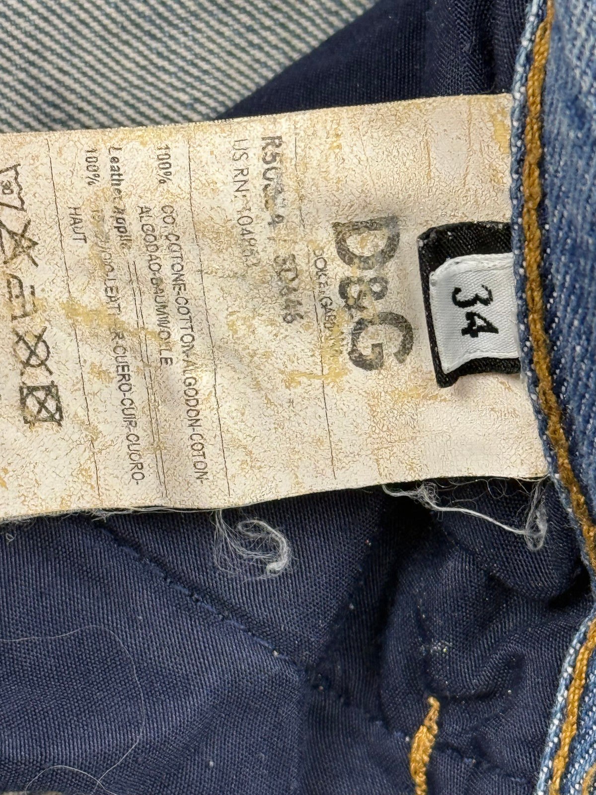 vintage Dolce & Gabbana jeans