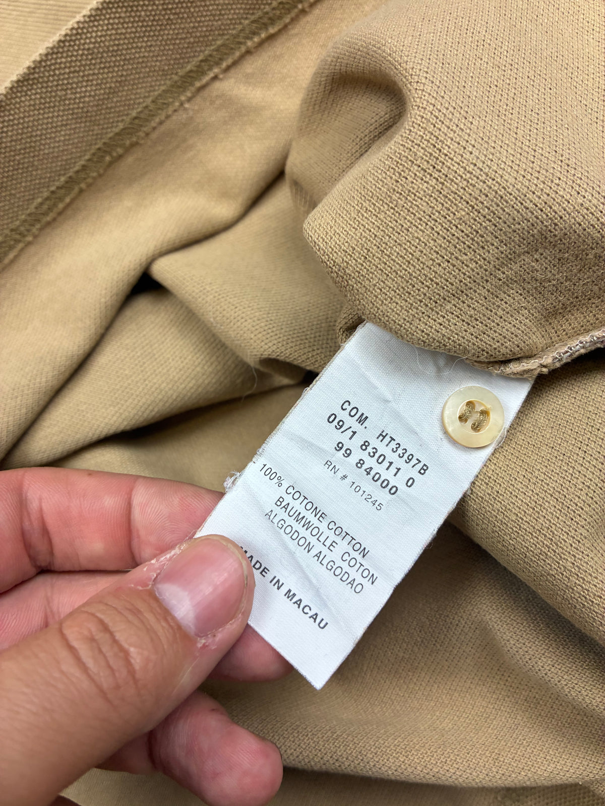 vintage Moncler polo long {XXL}