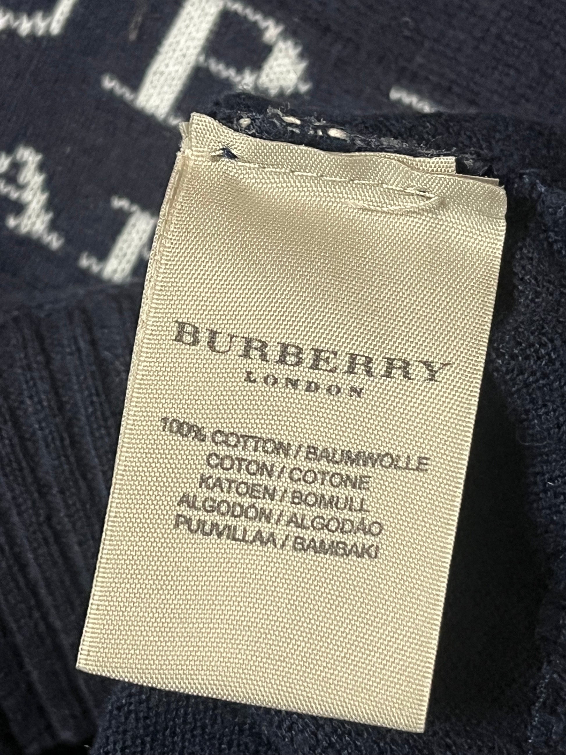 vintage Burberry knittedsweater {XS}