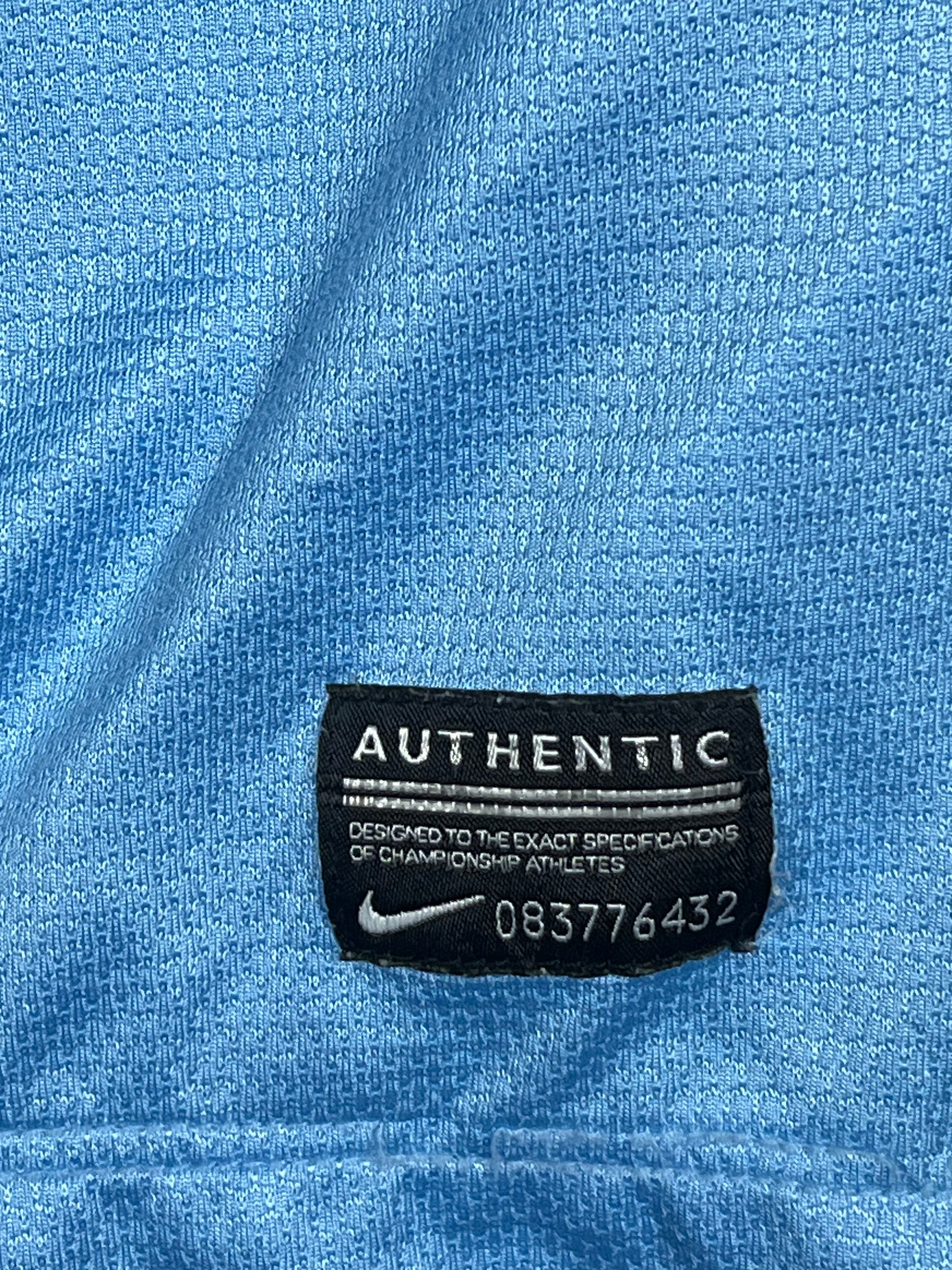 vintage Nike Manchester City KUN AGUERO16 2013-2014 home jersey {S}