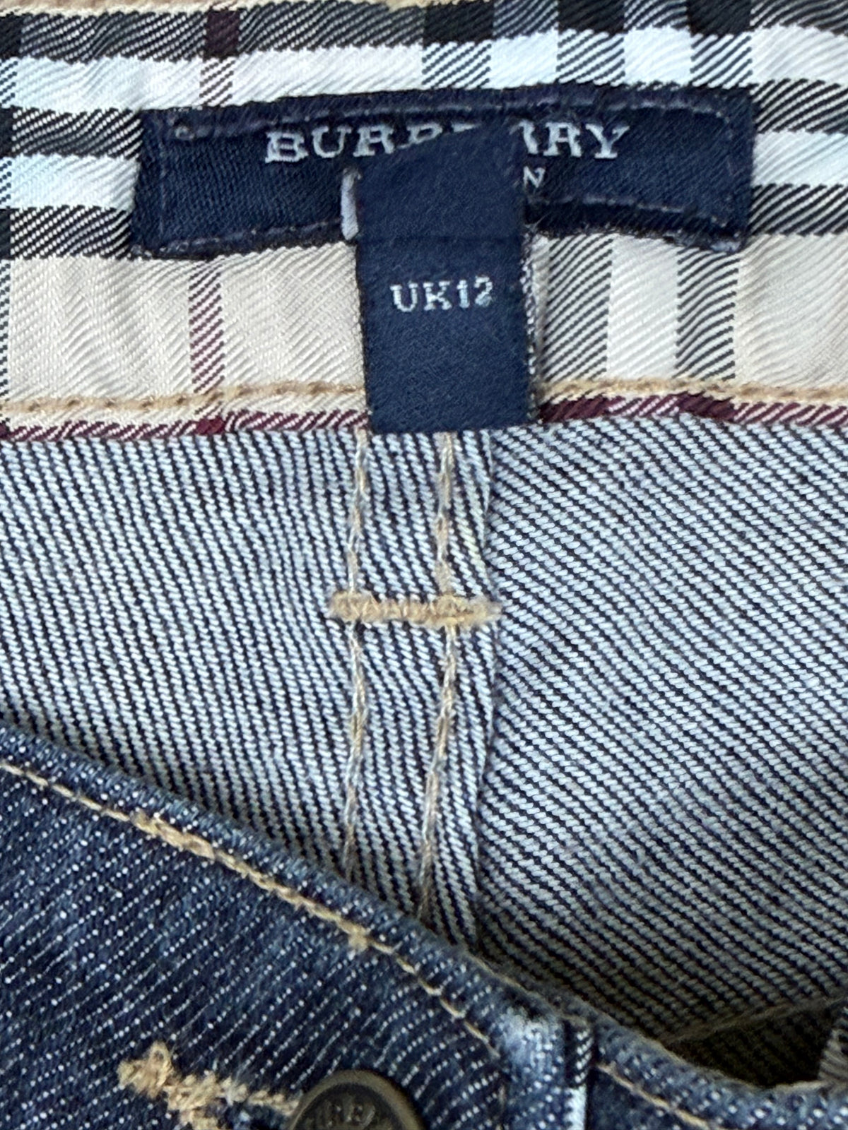 vintage Burberry jeans {S}