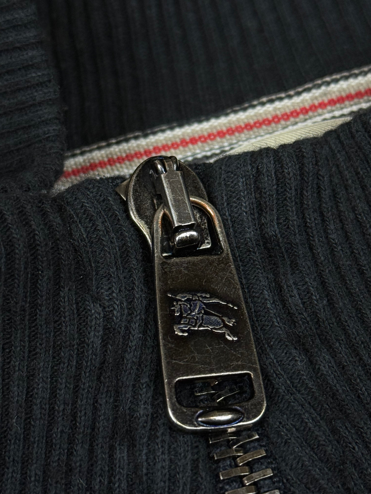 vintage Burberry sweatjacket {L}