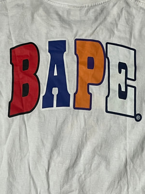 vintage BAPE a bathing ape t-shirt {L}