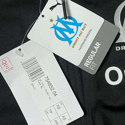 black Puma Olympique Marseille trackjacket DSWT {XS}