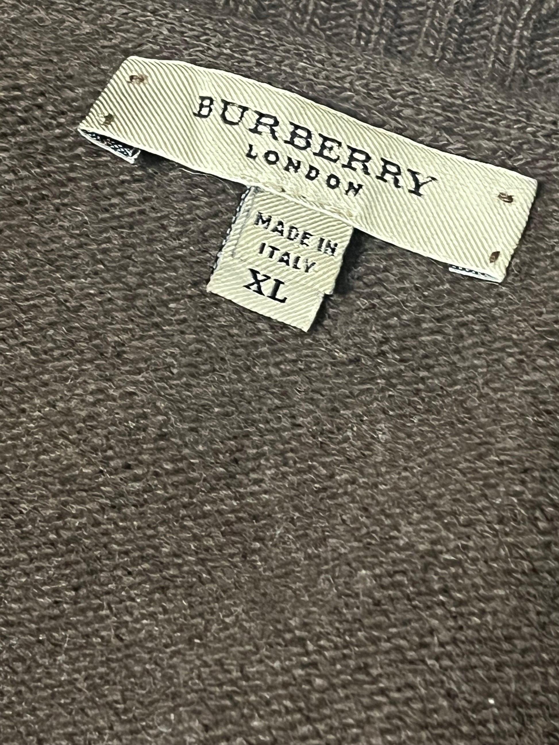 vintage brown Burberry knittedsweater {XL}