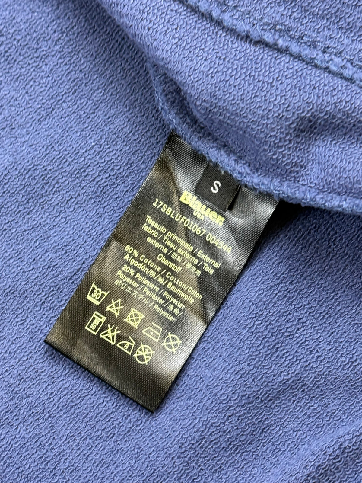 vintage Blauer sweatjacket {S}