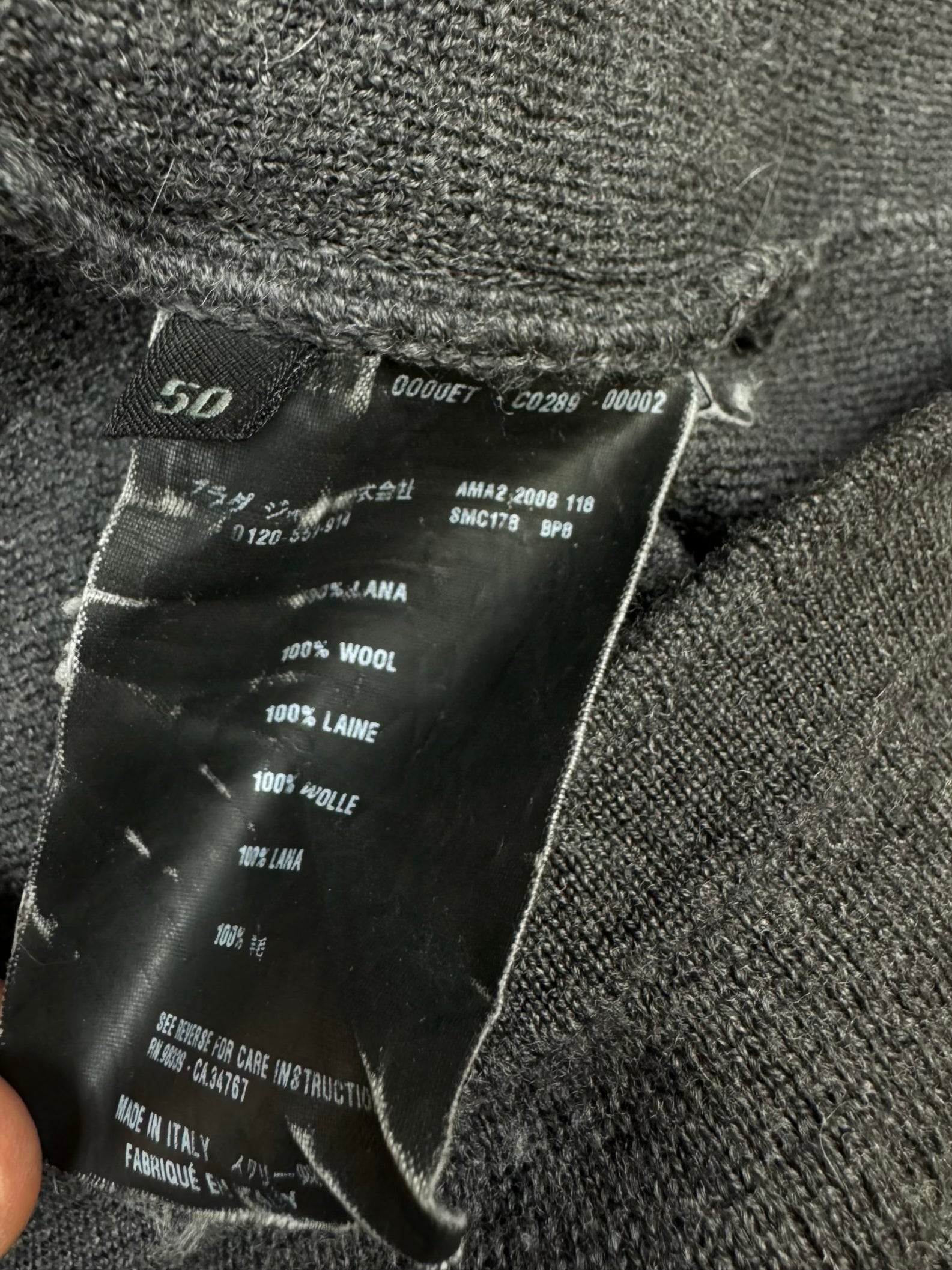 vintage Prada sweatjacket {S}