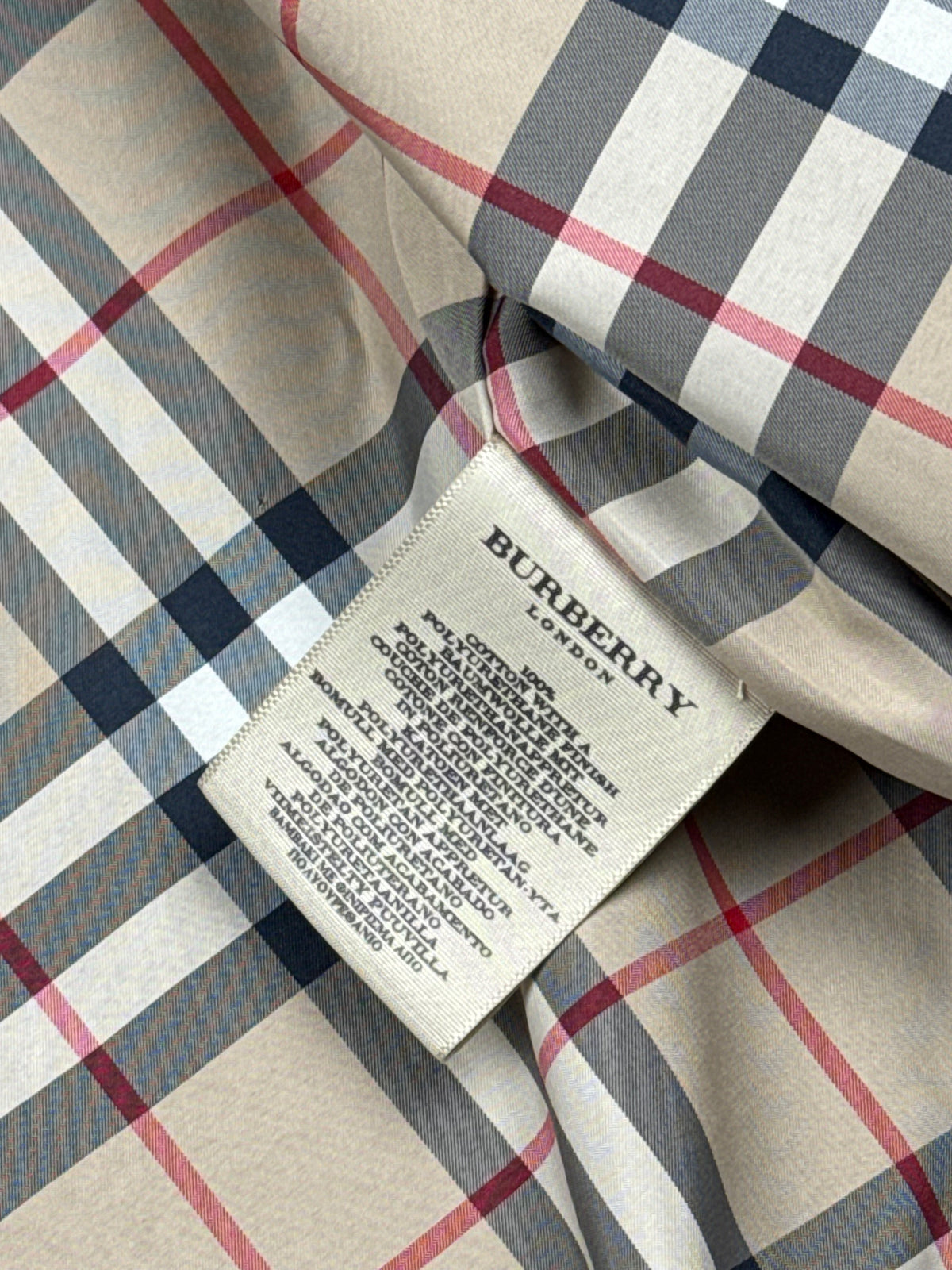 vintage Burberry harringtonjacket