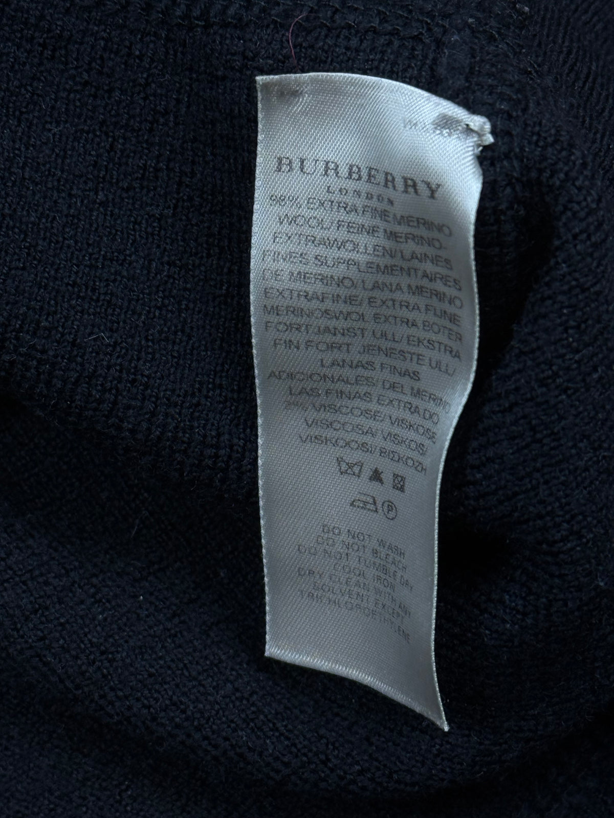vintage Burberry Sport knittedsweater {XL}