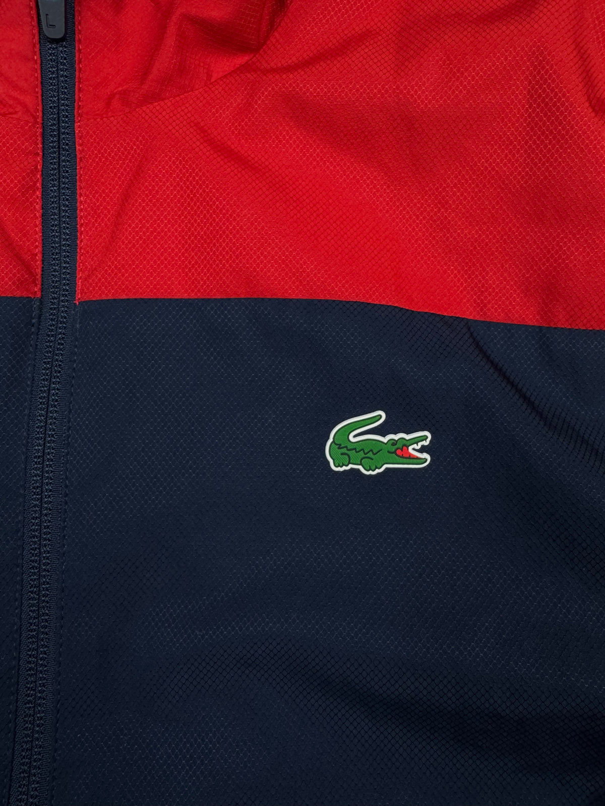 navyblue Lacoste windbreaker {M}