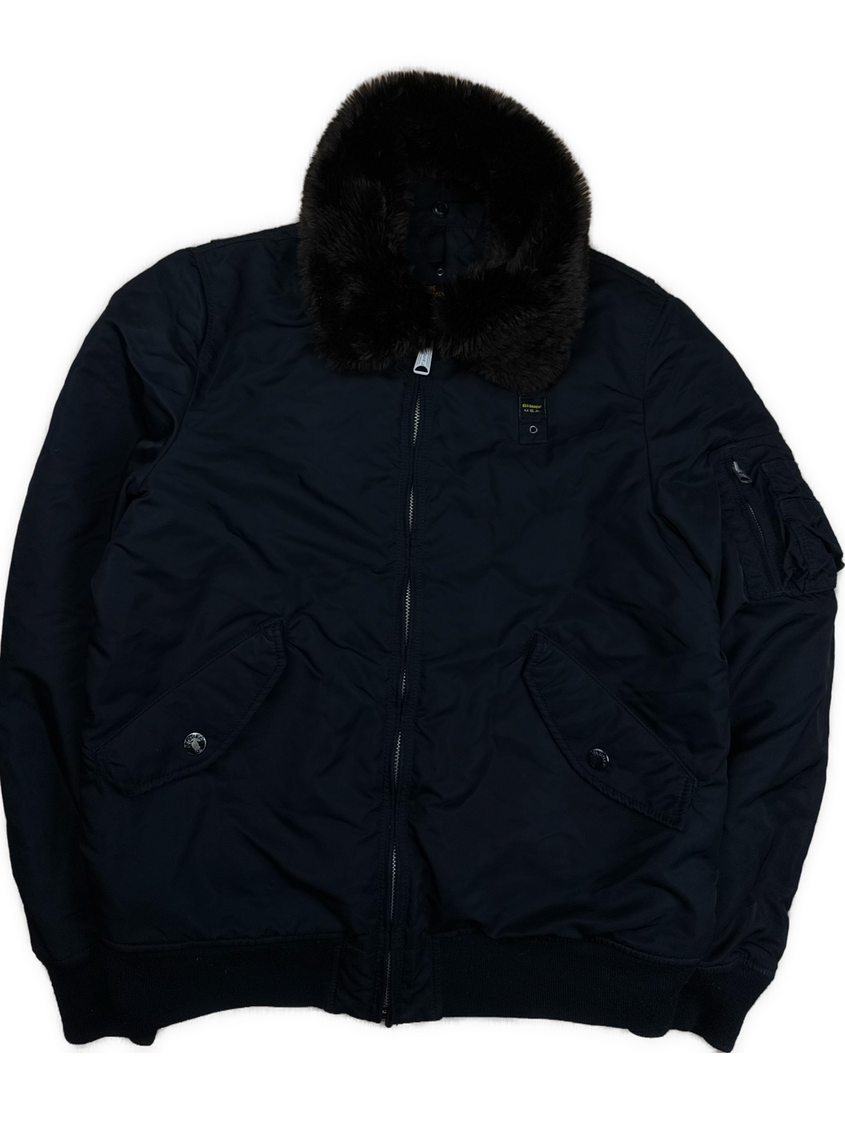 vintage Blauer winterjacket {XL}