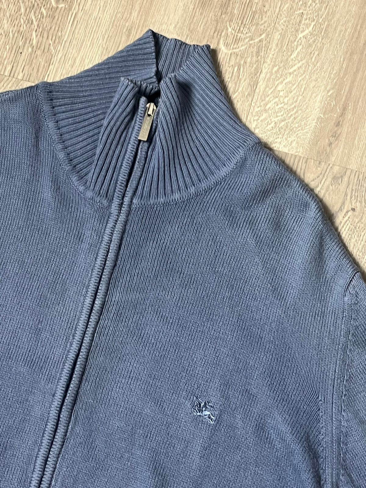 vintage Burberry sweatjacket {L}