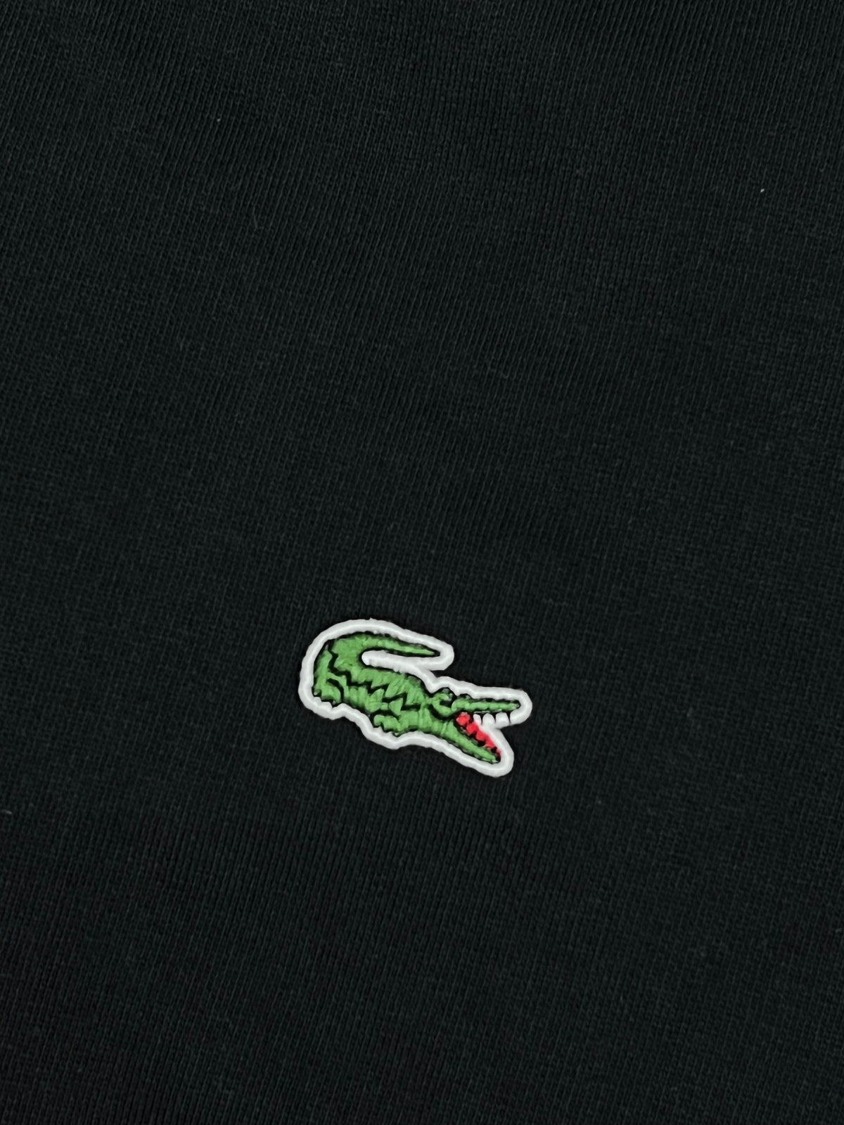 black Lacoste sweatjacket {L}