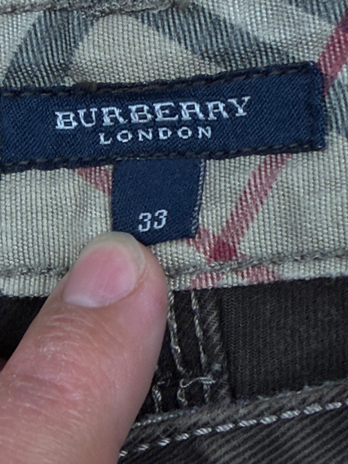 vintage Burberry jeans