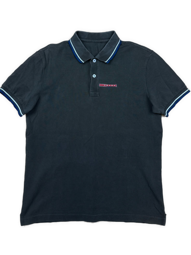 khaki Prada polo {M}