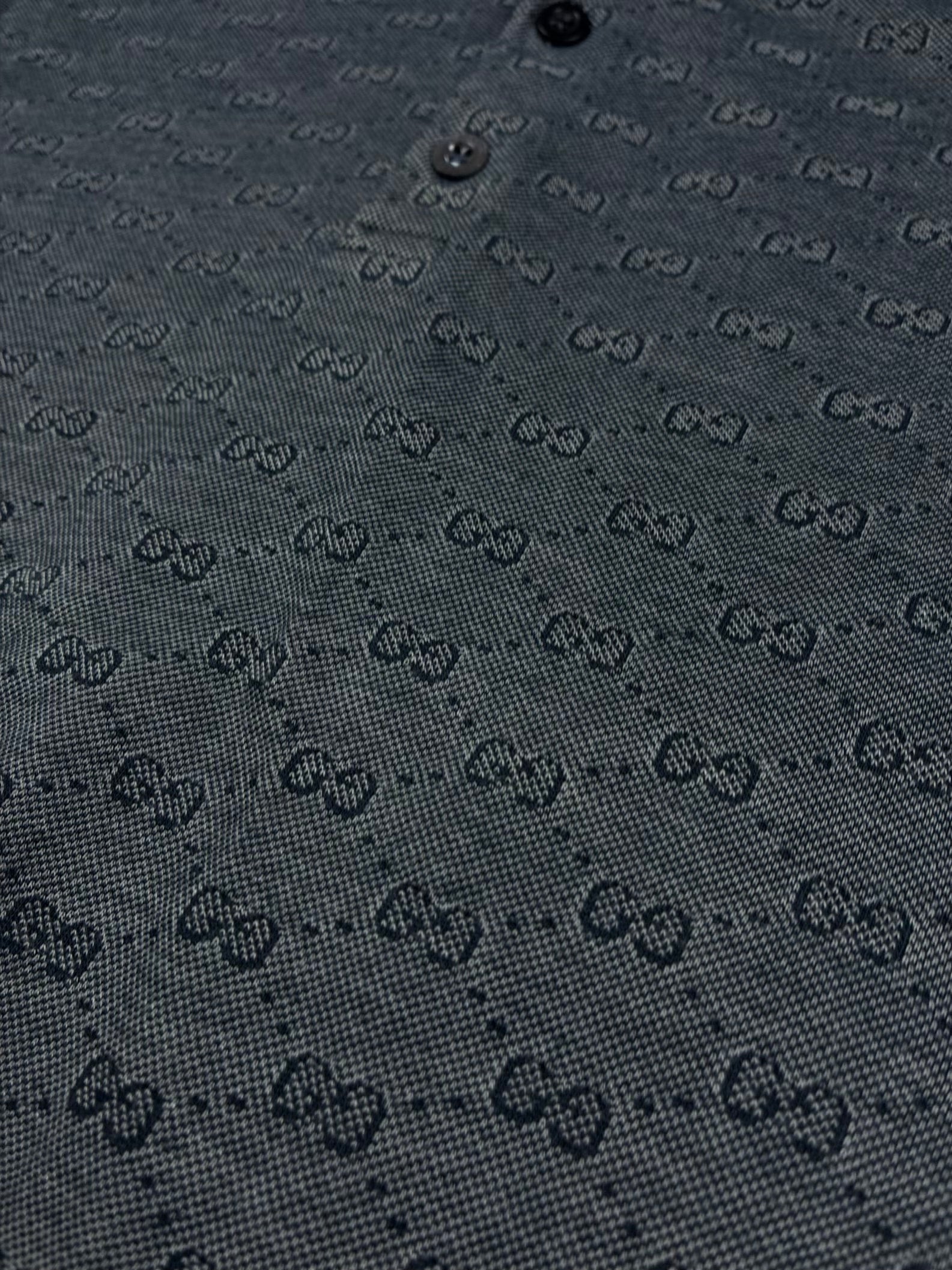 vintage Gucci monogram polo {M}