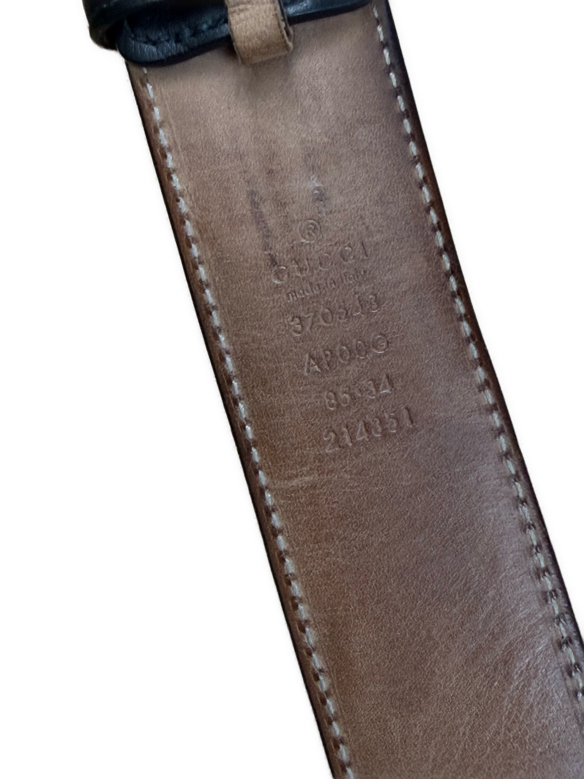vintage Gucci belt