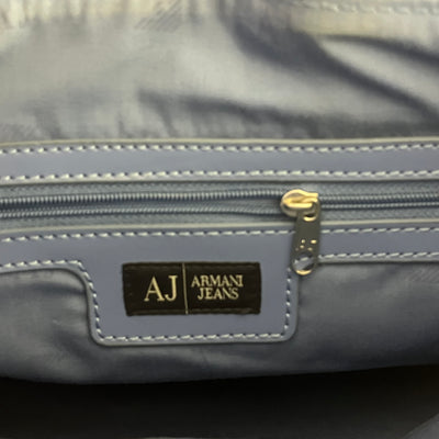 vintage babyblue Armani Jeans shoulderbag