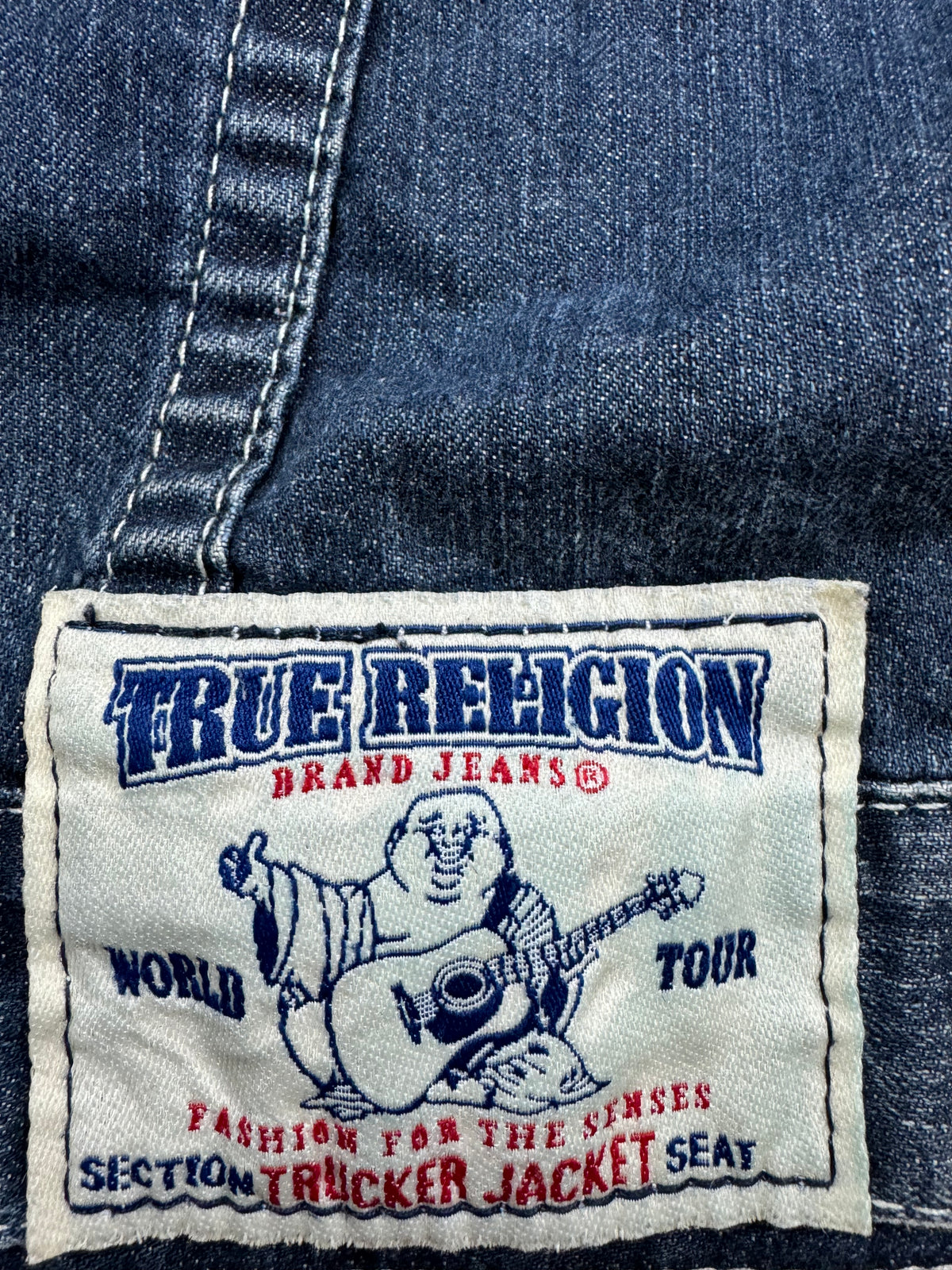 vintage True Religion jeansjacket {M}