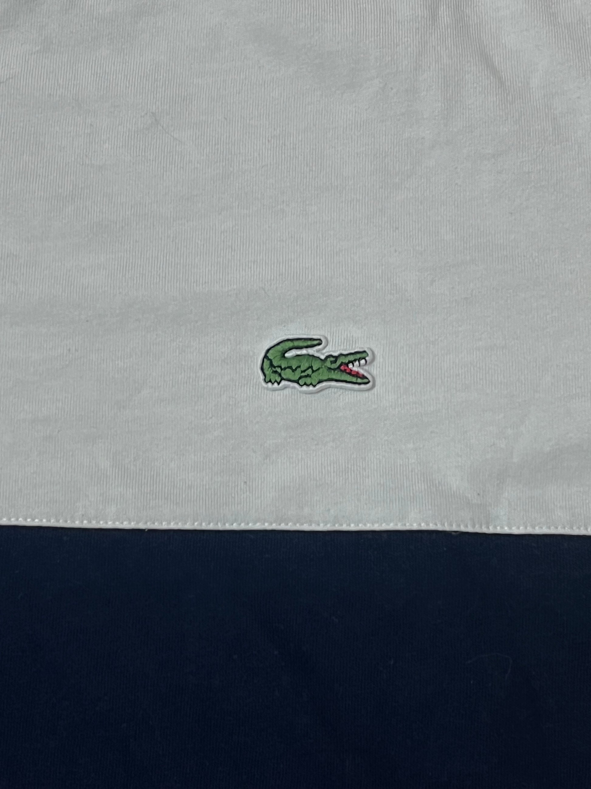 white/yellow Lacoste t-shirt {M}