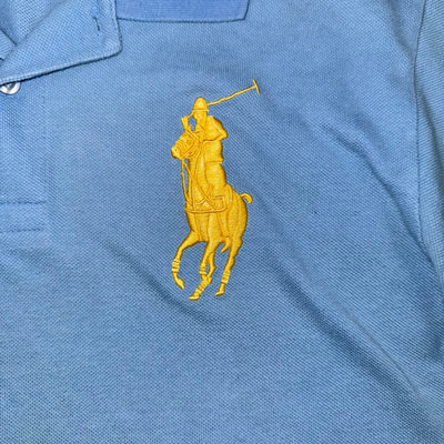 vintage babyblue Polo Ralph Lauren polo {M}