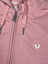 Cargar imagen en el visor de la galería, vintage pink True Religion sweatjacket {L}
