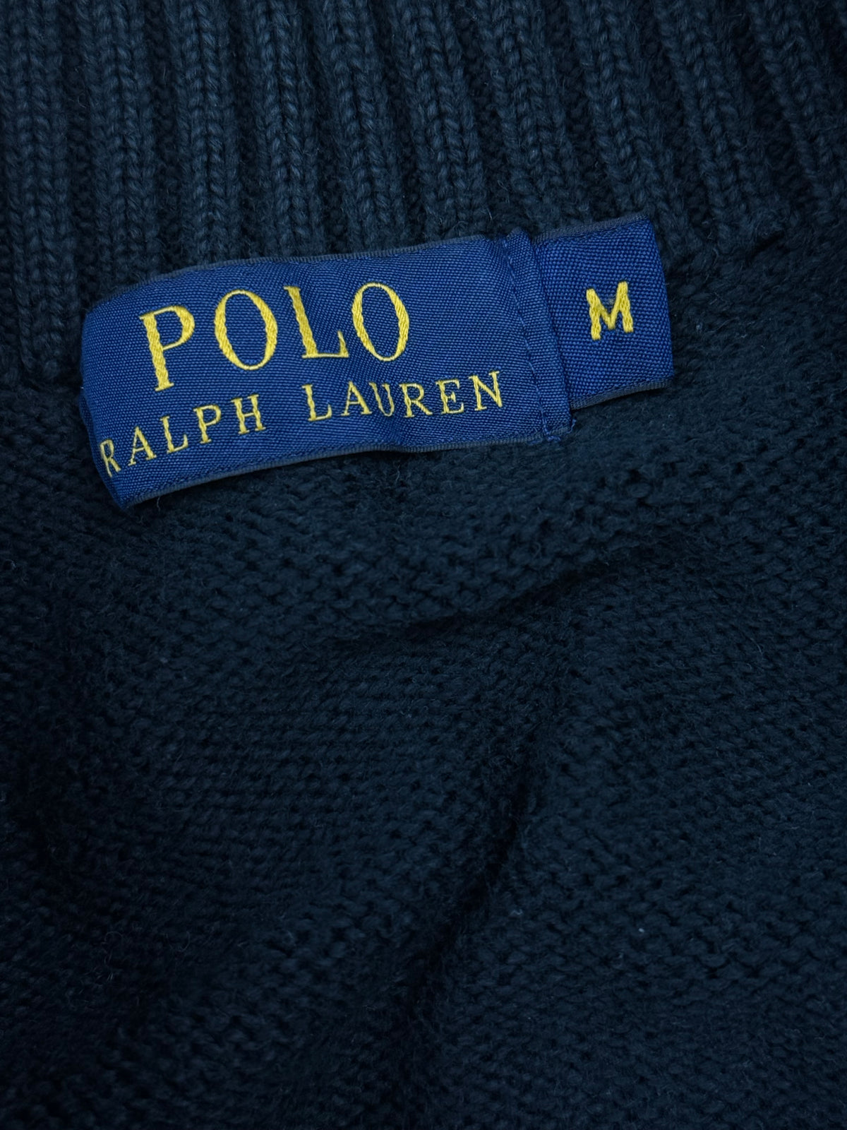 vintage Polo Ralph Lauren quarterzip {S}