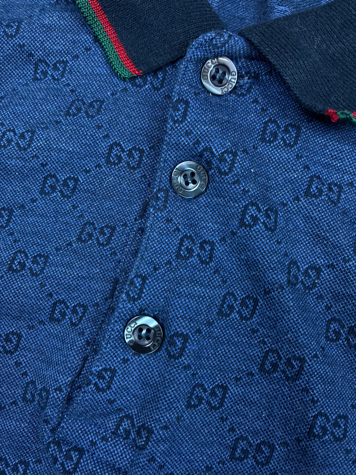 vintage Gucci polo long {S}