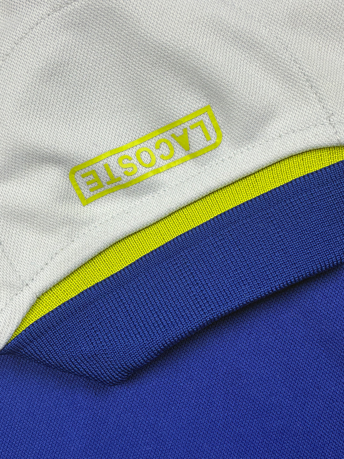 blue Lacoste polo {S}