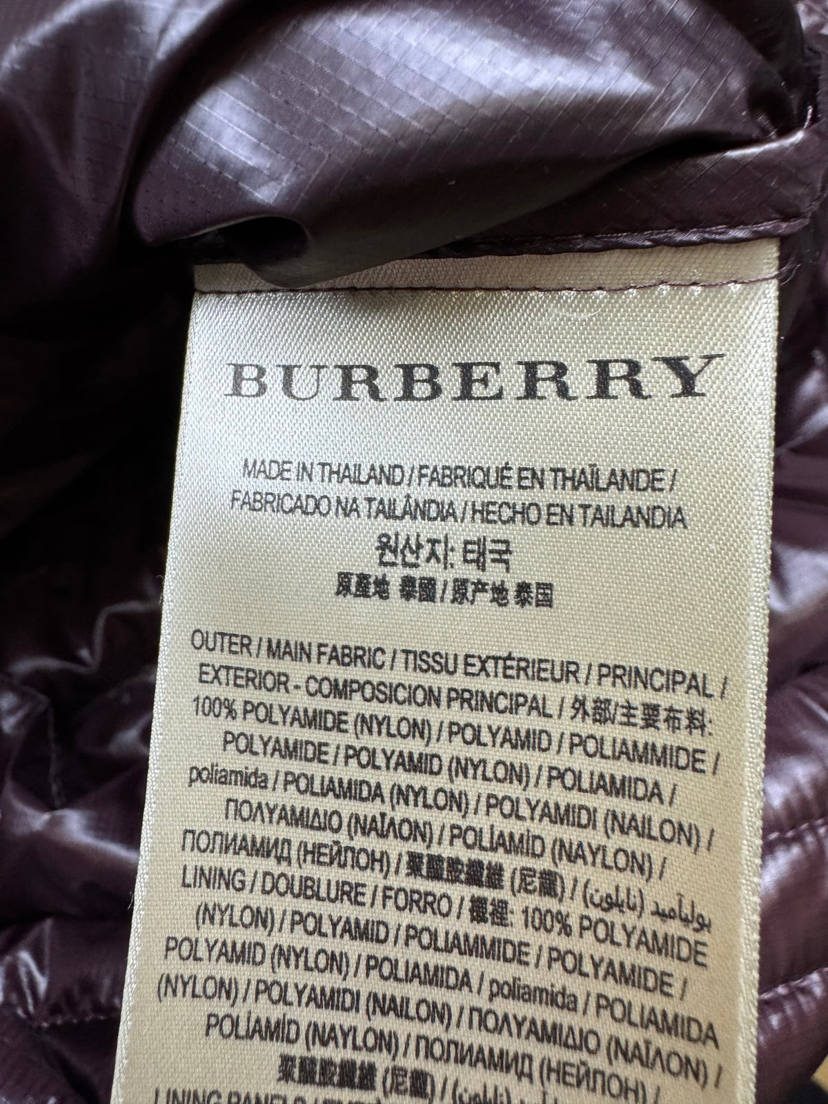 vintage Burberry winterjacket {S}