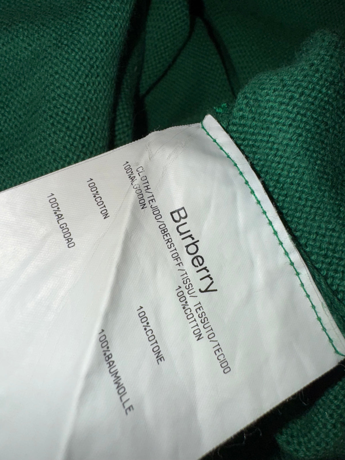 vintage Burberry knittedsweater {M}