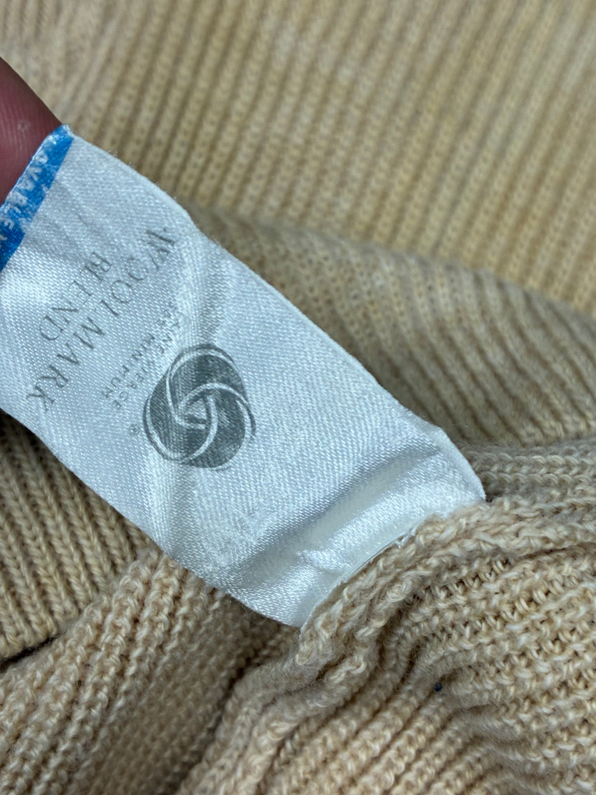 vintage Lacoste halfzip knittedsweater {M}