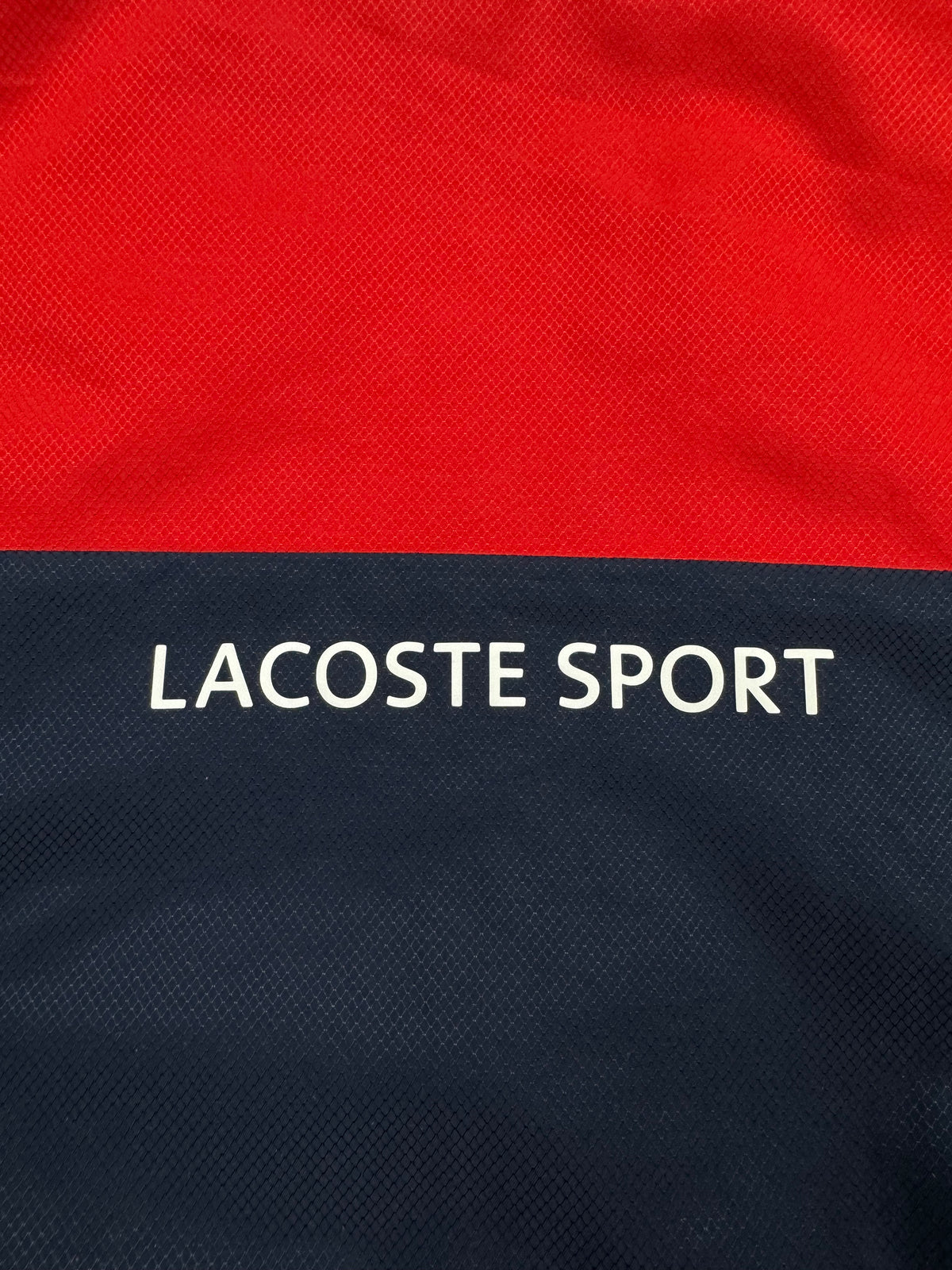 navyblue Lacoste windbreaker {M}