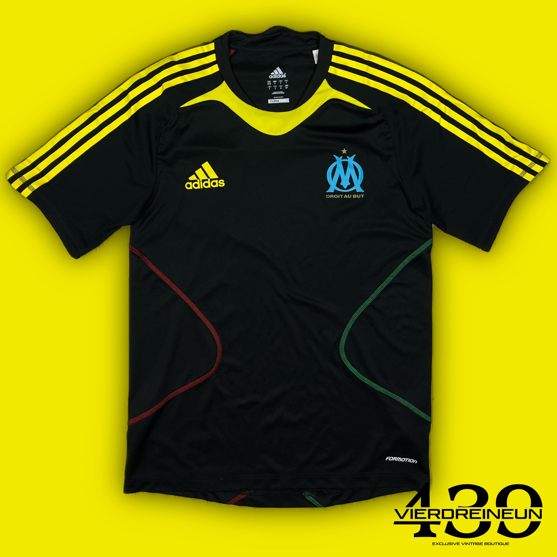 vintage Adidas Olympique Marseille trainingjersey {M}