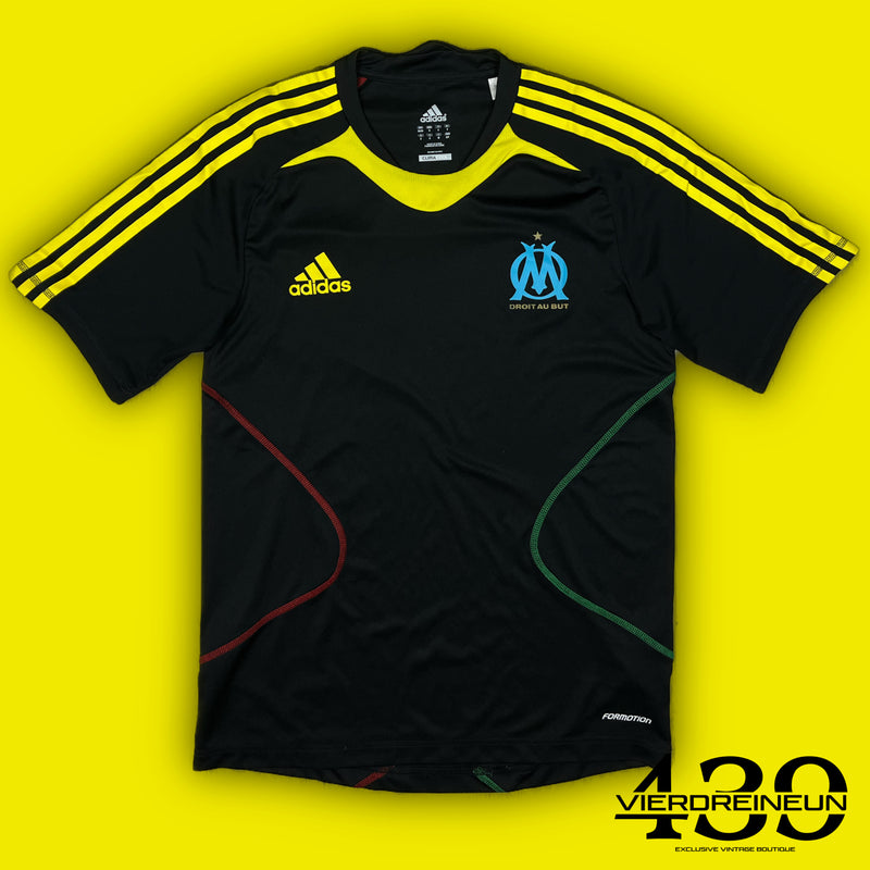 vintage Adidas Olympique Marseille trainingjersey {M}