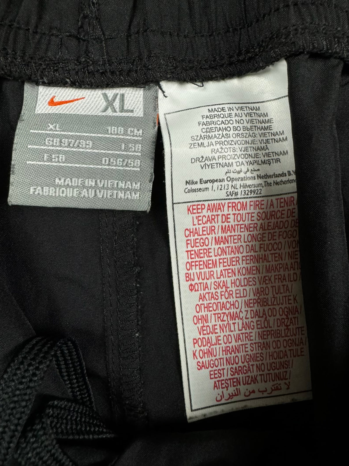 vintage Nike trackpants {XL}