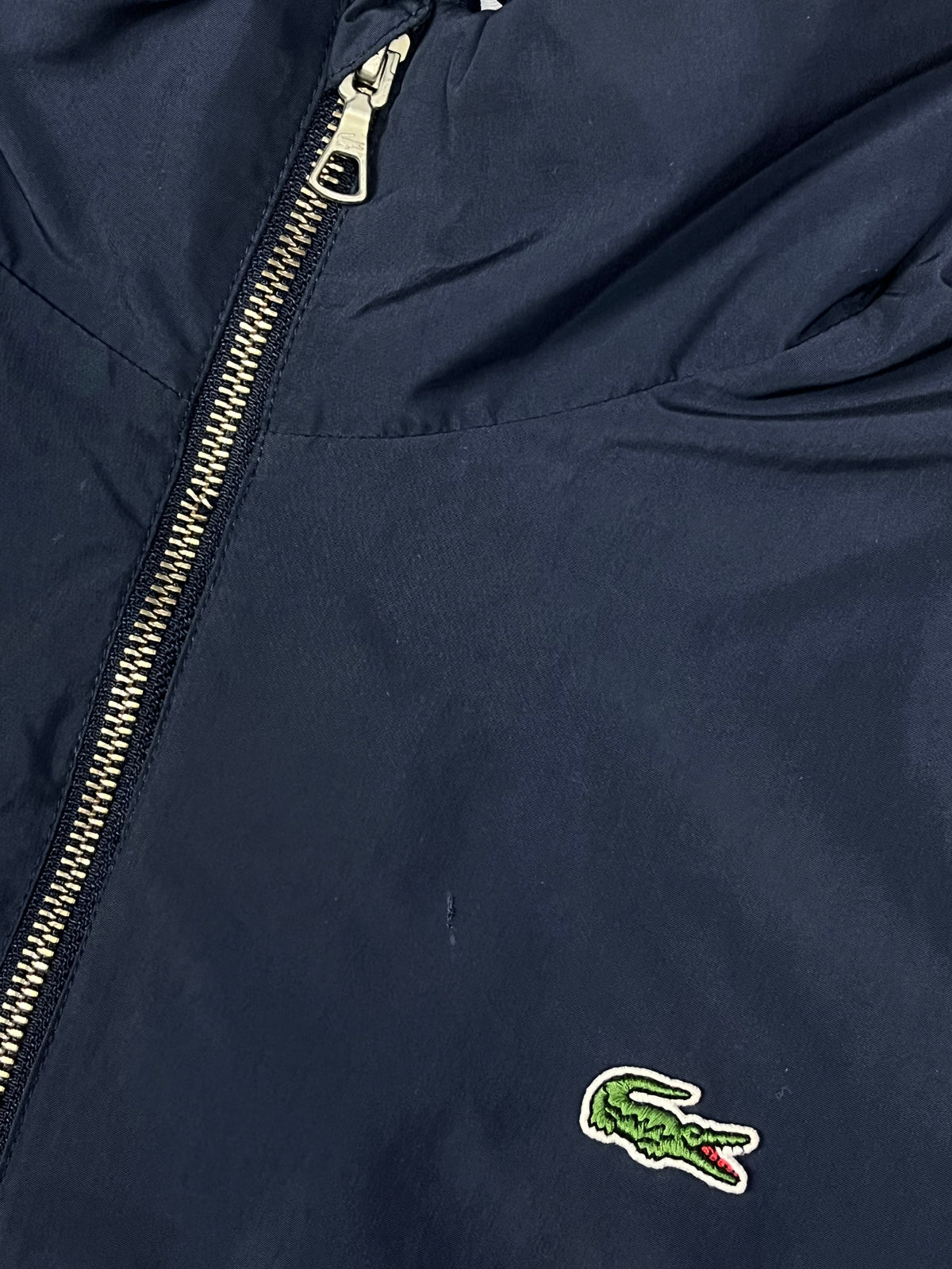 navyblue Lacoste windbreaker {M}