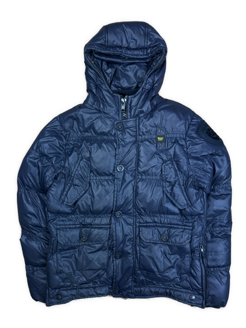 vintage Blauer winterjacket {L}