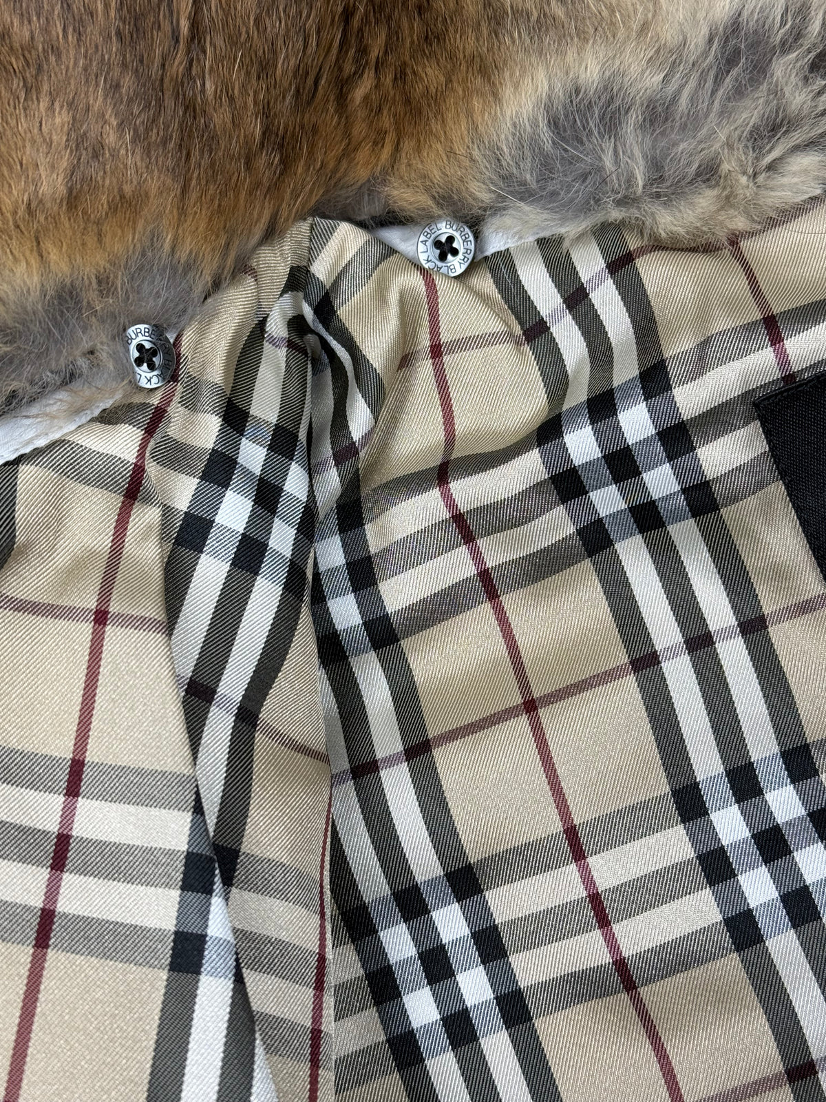 vintage Burberry Black Label winterjacket {M}