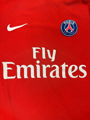 vintage Nike PSG Paris Saint Germain trainingjersey {S}