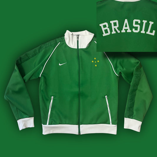 vintage Nike Brasil trackjacket {M}