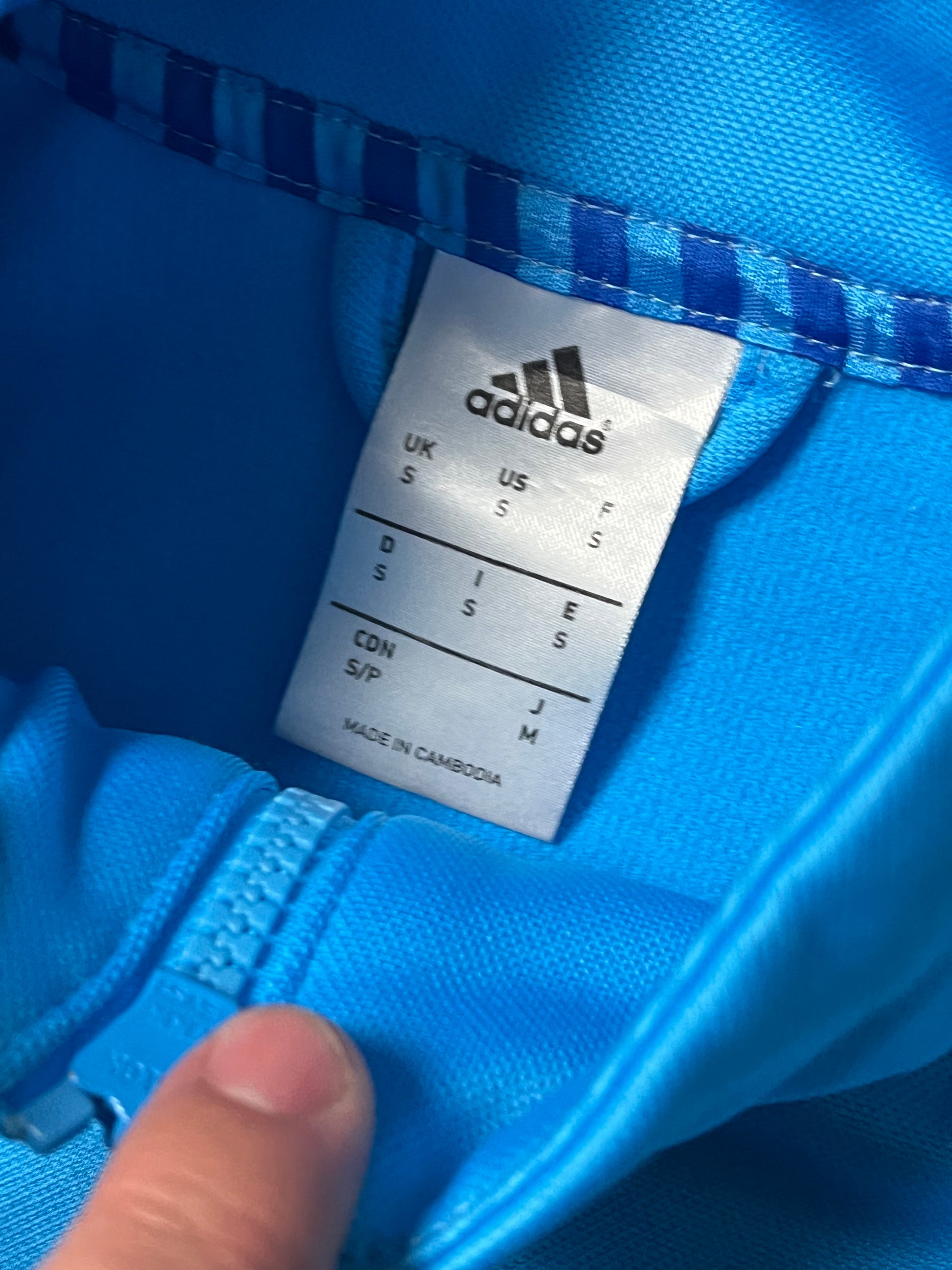 vintage Adidas Olympique Marseille trackjacket {M}