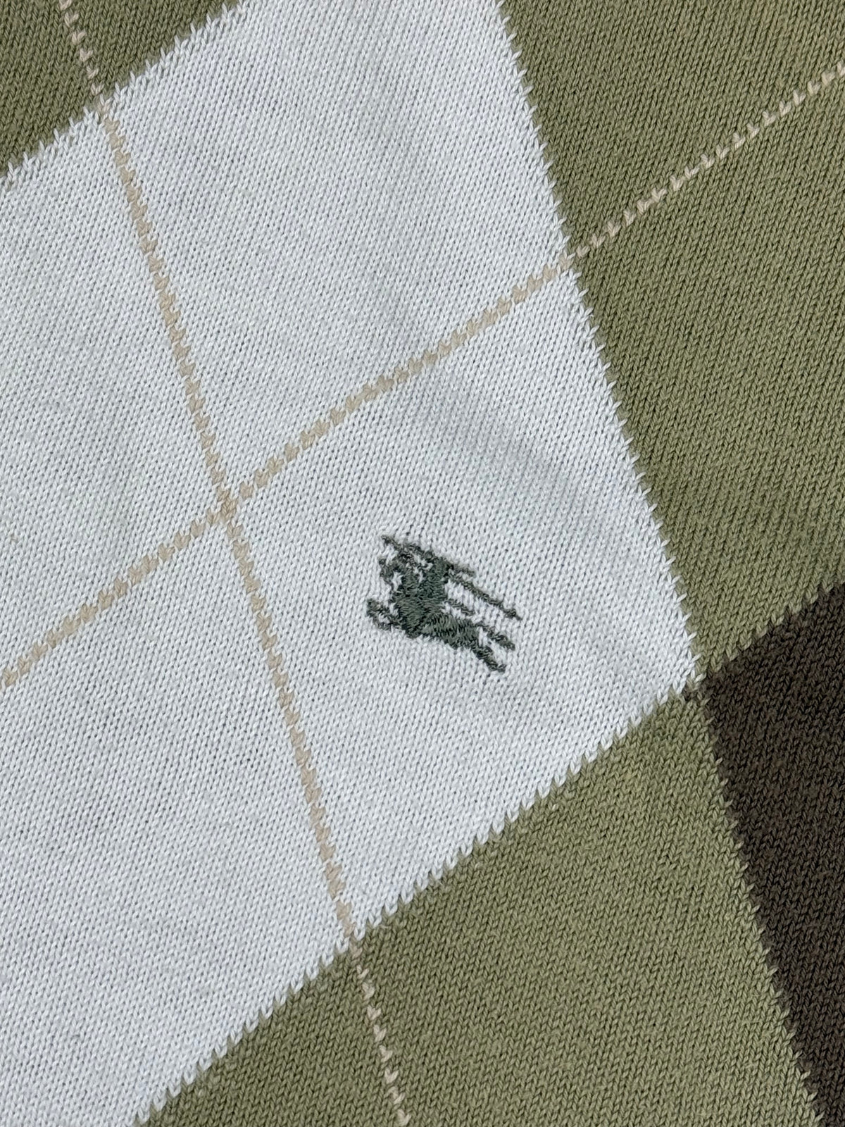vintage Burberry knittedsweater {XL}