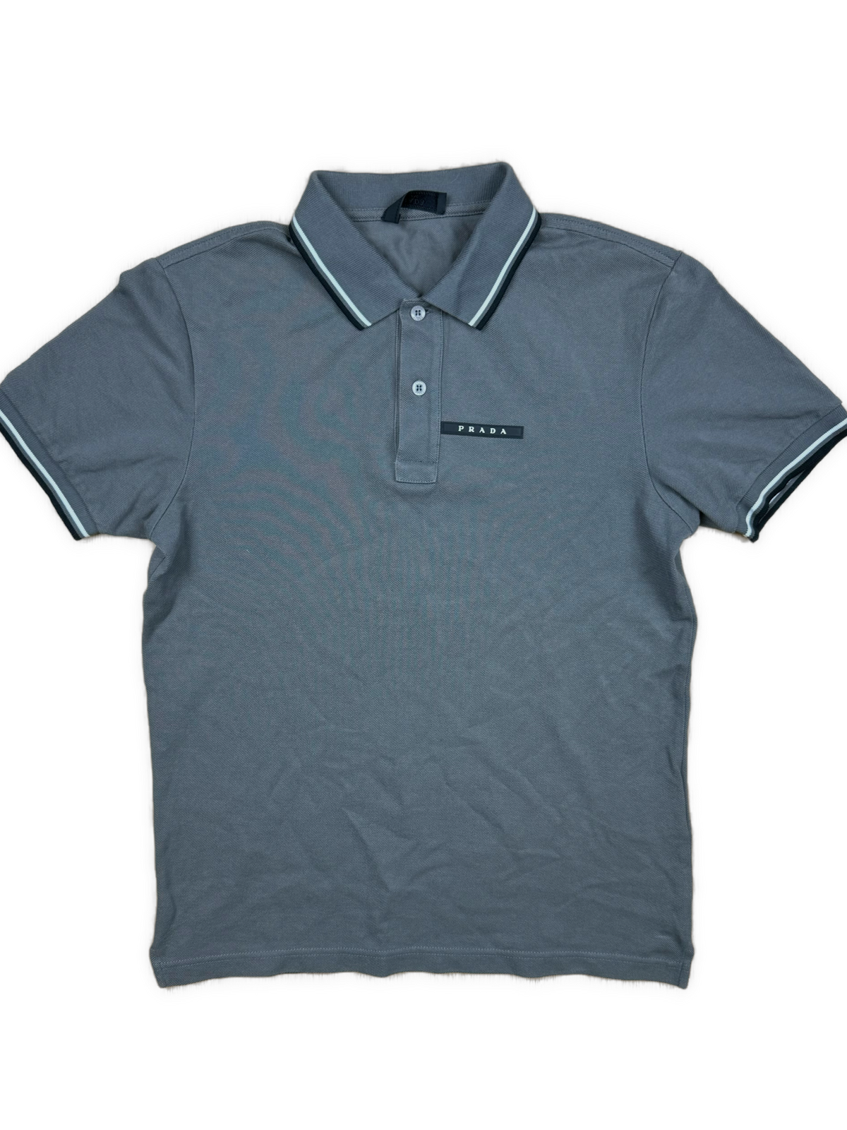 grey Prada polo {S}