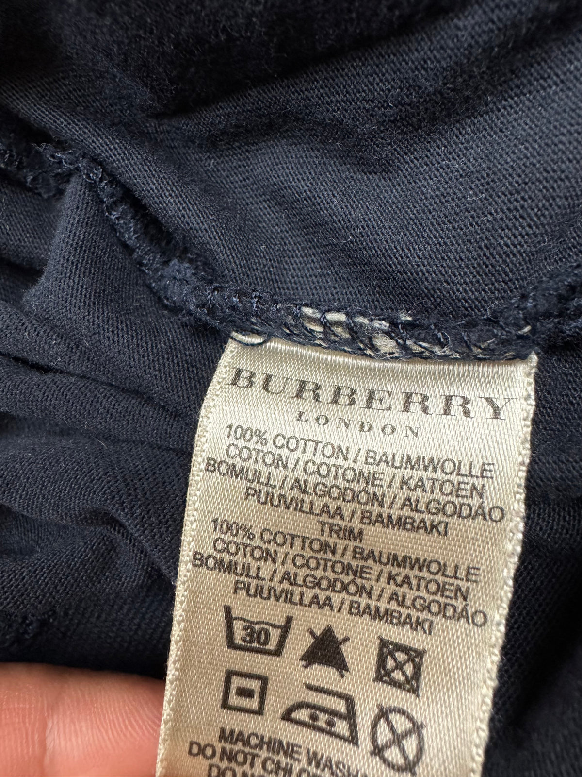 vintage Burberry sweatjacket {M}