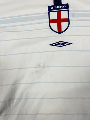 vintage Umbro England 2003-2005 home jersey {XL#