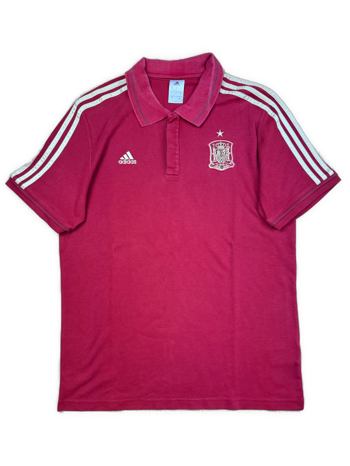 vintage Adidas Spain polo {L}