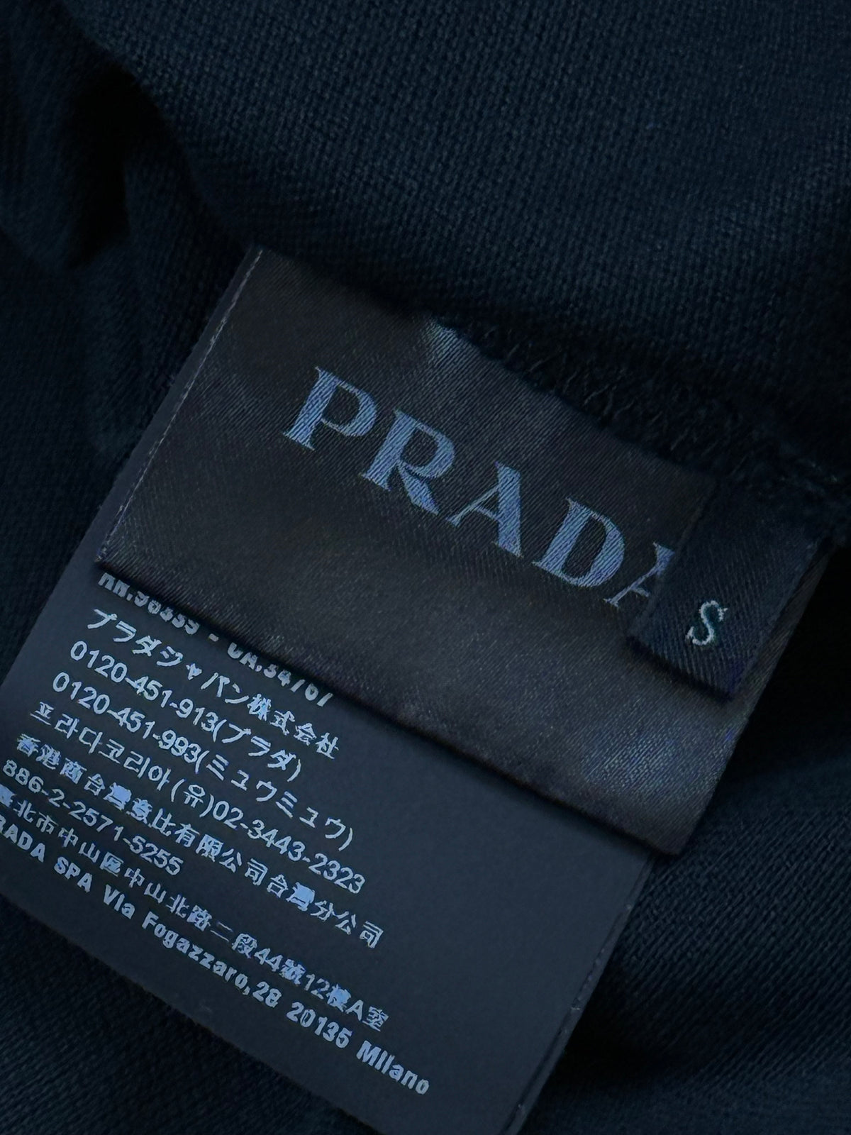 black Prada polo {S}