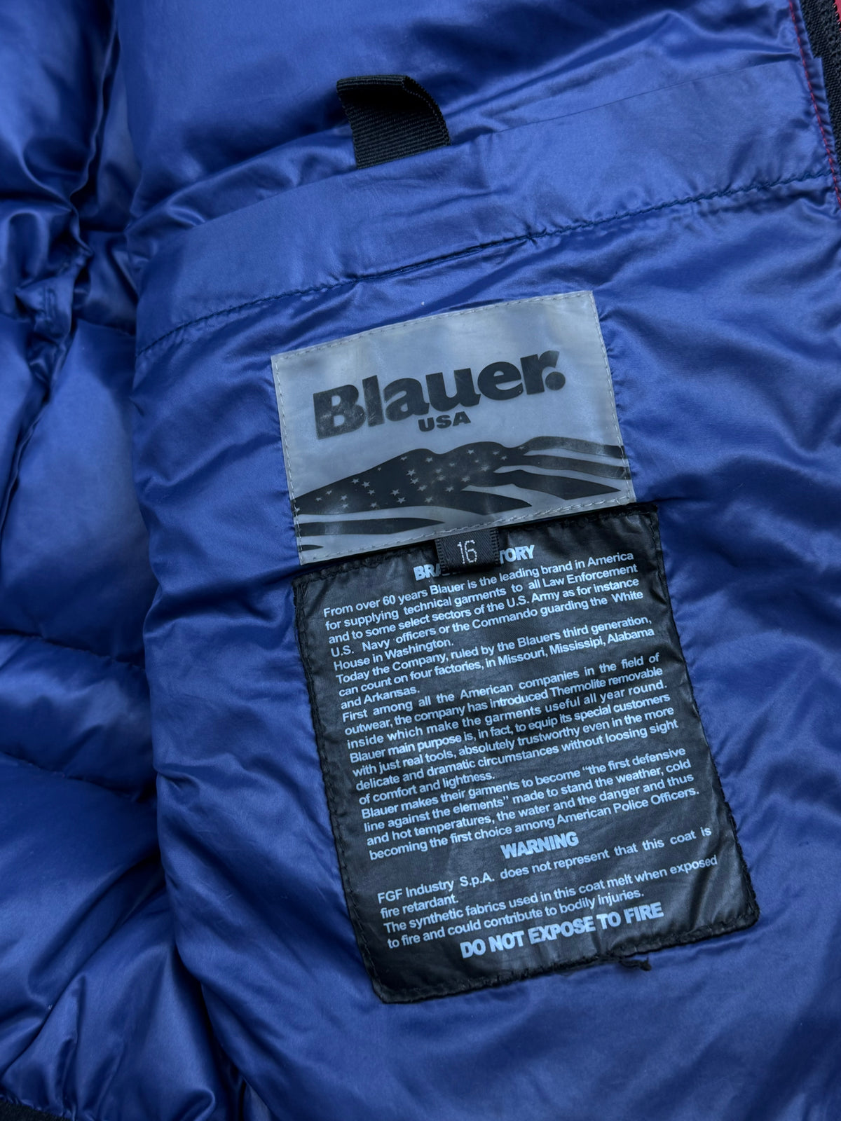red Blauer winterjacket {S}